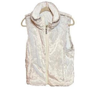 WEATHERPROOF Reversible Faux Fur Vest M